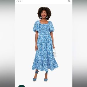 TUCKERNUCK: Exclusive Indigo Ornate Floral Lolita Dress
PINK CITY PRINTS Size: M